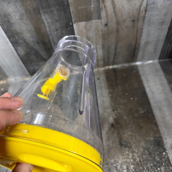 Back To Basics Blender Smoothie Elite SE2000 Plastic Pitcher 7 Cup Lid Yellow - Picture 8 of 9